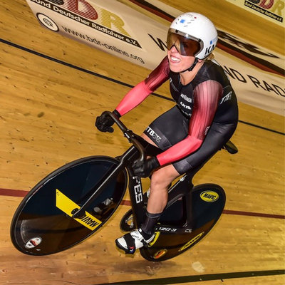 Foto zu dem Text "Hinze und Jurczyk gewinnen Titel in den Zeitfahren"