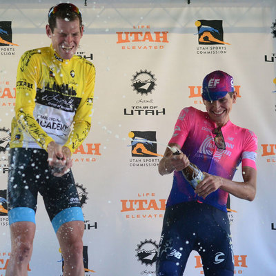 Foto zu dem Text "Finale der Schlussetappe der Tour of Utah im Video"