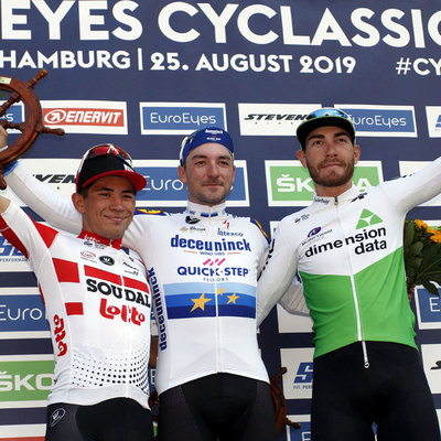 Foto zu dem Text "Finale der 24. Hamburger Cyclassics im Video"