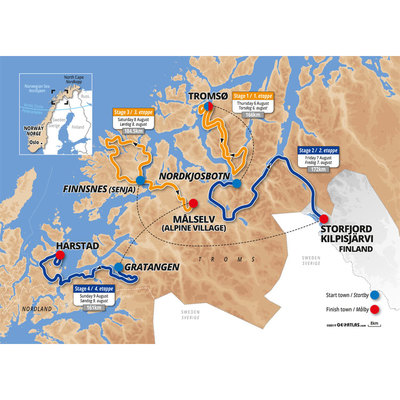 Foto zu dem Text "Arctic Race of Norway macht 2020 in Finnland Station"