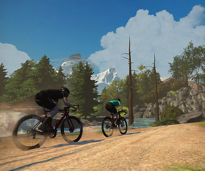 Foto zu dem Text "Zwift: geht offroad"