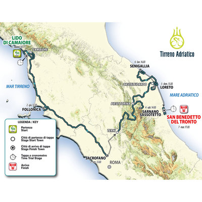 Foto zu dem Text "Tirreno-Adriatico mit Bergankunft, aber ohne Teamzeitfahren"