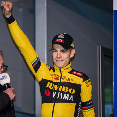 Foto zu dem Text "Van Aert: “Es fühlt sich wie mein größter Sieg an“"