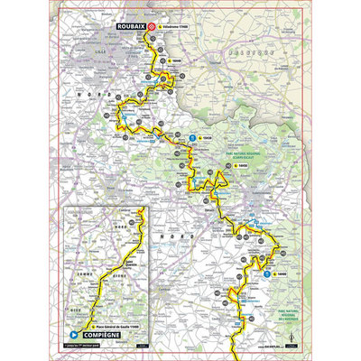 Foto zu dem Text "118. Paris-Roubaix führt über 55 Kilometer Kopfsteinpflaster"