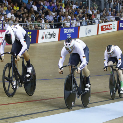 Foto zu dem Text "Teamsprinter fahren bei der Bahn-WM um Olympiatickets"