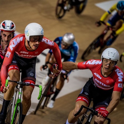 Foto zu dem Text "Graf/Müller wollen  im Madison Olympia-Startplatz verteidigen"