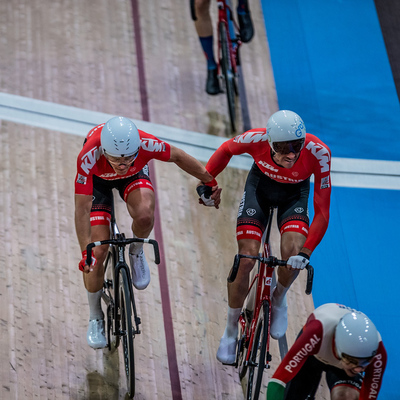 Foto zu dem Text "Graf/Müller lösen endlich das ersehnte Olympia-Ticket im Madison"