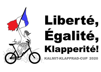 Foto zu dem Text "Kalmit-Klapprad-Cup: Liberté, Égalité, Klapperité"