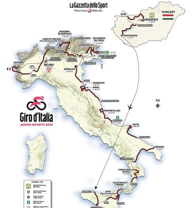 Foto zu dem Text "Giro d´Italia zeitgleich mit der Ronde und Paris-Roubaix? "