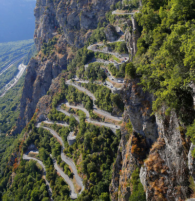 Foto zu dem Text "Auf den Lacets de Montvernier"