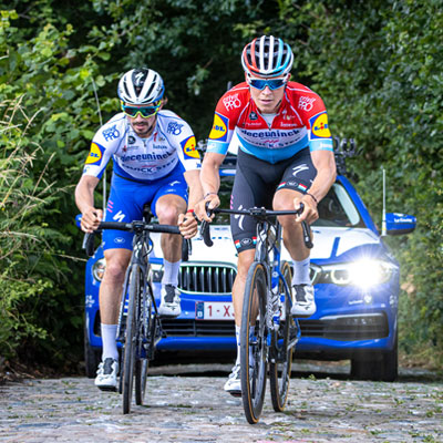 Foto zu dem Text "Ronde-Debütant Alaphilippe testet mit Deceuninck die Strecke"