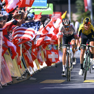 Foto zu dem Text "Critérium du Dauphiné bittet um Distanz"