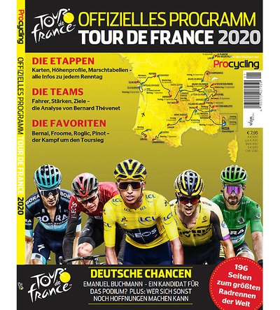 Foto zu dem Text "ProCycling: offizielles Programmheft zur 107. Tour de France"