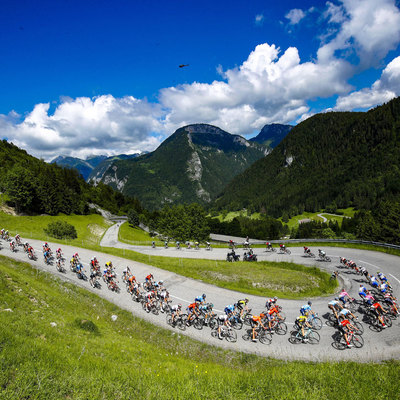 Foto zu dem Text "Jeden Tag eine Bergankunft: Die Tour-Generalprobe hat es in sich"