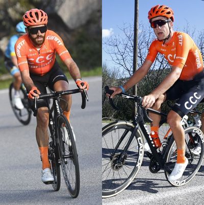 Foto zu dem Text "Geschke und Koch wollen sich bei der Tour für neue Teams empfehlen"