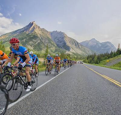 Foto zu dem Text "Gran Fondo Highwood Pass: Unter-wegs mit Elchen, Hirschen, Bären..."