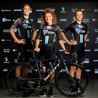 Foto zu dem Text "Aus Team Sunweb wird ab 2021 das Team DSM"