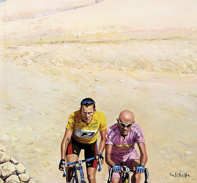 Foto zu dem Text "Pantani-Memorabilien aus dem M-1-Museum unterm Hammer"