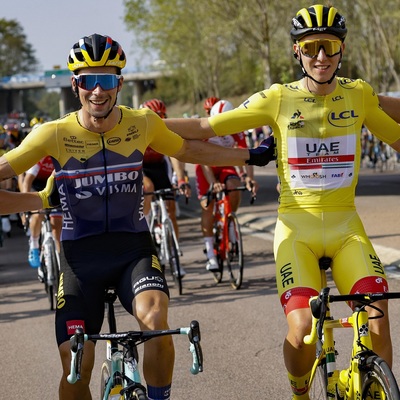 Foto zu dem Text "Pogacar und Roglic in Slowenien Radsportler des Jahres"