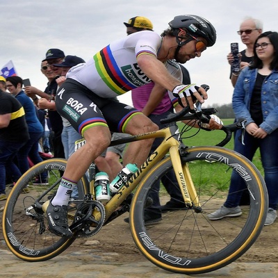 Foto zu dem Text "Sagans goldenes Paris-Roubaix-Rad von 2018 gestohlen"