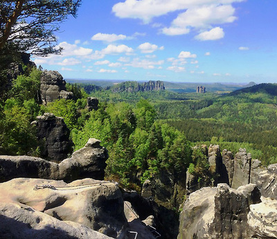 Foto zu dem Text "Panorama-Tour Sächsische Schweiz: Ausblicke im Felsengebirge"