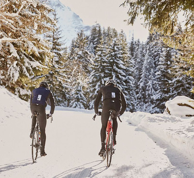 Foto zu dem Text "Mit dem Rad ins Schneevergnügen"