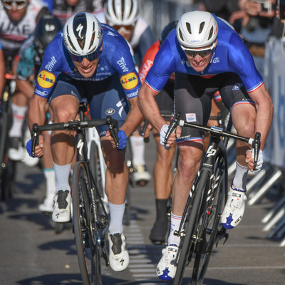 Foto zu dem Text "Erster Sieg am ersten Renntag: Deceuninck gleich wieder obenauf"