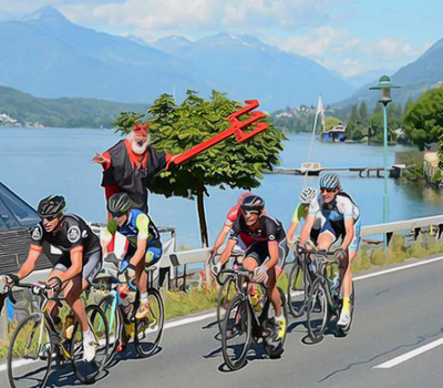 Foto zu dem Text "Kärnten-Radmarathon: “Spass am Rad“"
