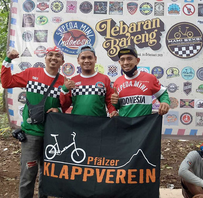 Foto zu dem Text "Pfälzer Klappverein: Hidup sepeda lipat!"