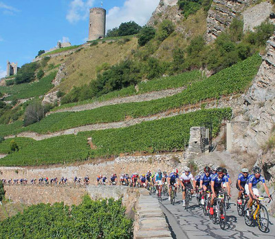 Foto zu dem Text "Cyclosportive Vins du Valais: Landschaft, Zeitfahren - und Weine"