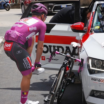 Foto zu dem Text "Ewan im Punktetrikot beim Giro ausgestiegen"