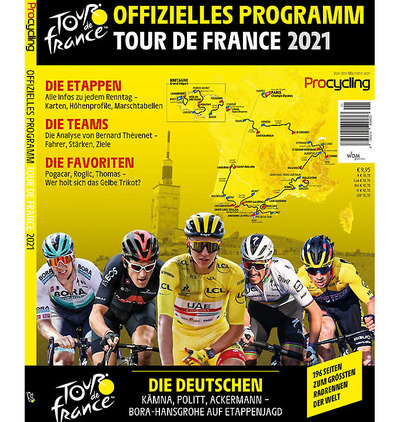Foto zu dem Text "ProCycling: offizielles Programmheft zur 108. Tour de France"