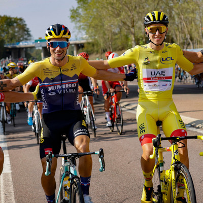 Foto zu dem Text "Jumbo – Visma will direktes Duell Roglic vs. Pogacar verhindern"