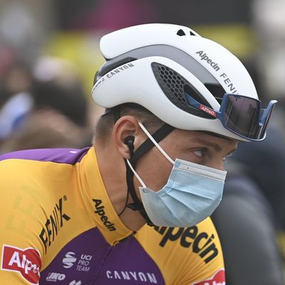 Foto zu dem Text "Van der Poel: “War nicht gut genug, um Alaphilippe zu folgen“"