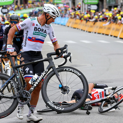 Foto zu dem Text "Sagan nimmt in Sicherheitsfragen das Peloton in die Pflicht"