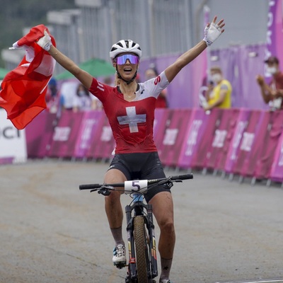 Foto zu dem Text "Neff fährt wie auf Schienen zum Mountainbike-Olympiasieg"