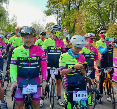 Foto zu dem Text "Charity Bike Cup: Unterwegs mit Thurau, Ludwig, Müller... "