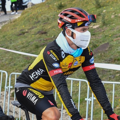 Foto zu dem Text "Roglic auch ohne Rotes Trikot ein Gewinner des Tages"