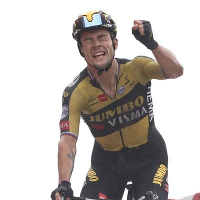 Foto zu dem Text "Vuelta: Roglic fährt mit 60-Kilometer-Attacke ins Rote Trikot"