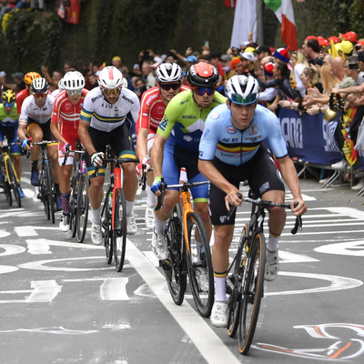 Foto zu dem Text "Evenepoel glaubt: Er hatte die nötigen Beine für den WM-Titel"