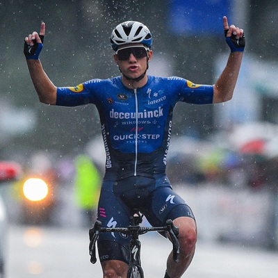 Foto zu dem Text "Wegen Evenepoel gab es für die Sprinter nichts zu holen"