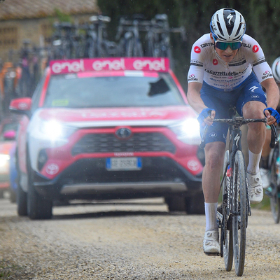 Foto zu dem Text "Evenepoel gibt sein Gravel-Debüt"