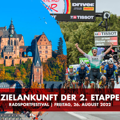Foto zu dem Text "Marburg wird Zielort der 2. Etappe bei der Deutschland Tour"