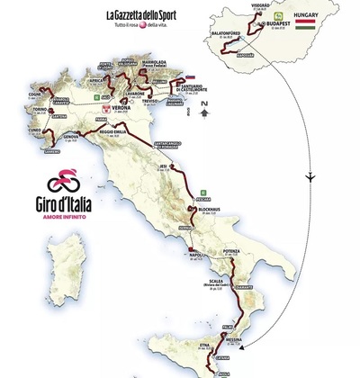 Foto zu dem Text "Giro d´Italia 2022 endet mit Zeitfahren in Verona"