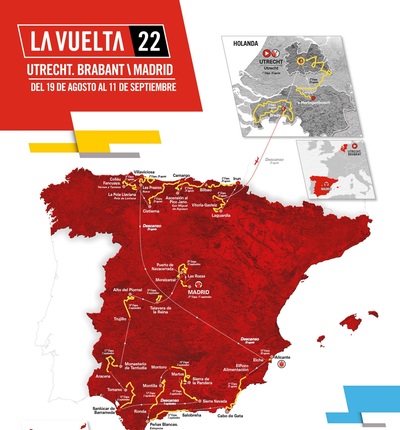Foto zu dem Text "Streckenplan der 77. Vuelta a Espana im Video"