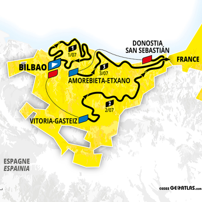 Foto zu dem Text "Grand Depart 2023 auf zweieinhalb Etappen durchs Baskenland"