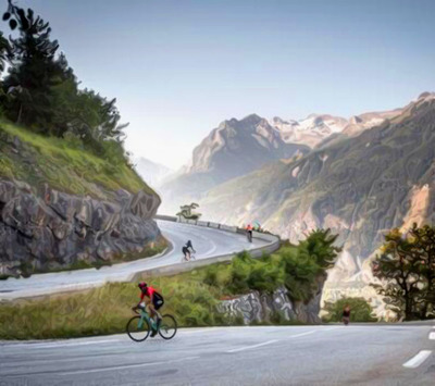 Foto zu dem Text "Haute Route Alpe d’ Huez: Rund um einen Mythos"