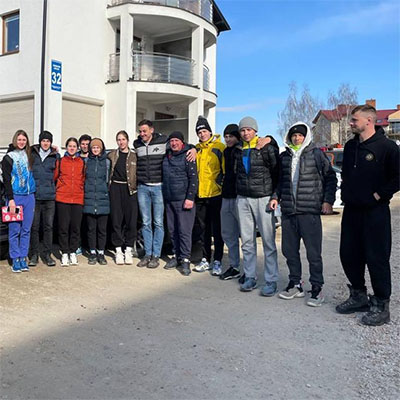 Foto zu dem Text "13 ukrainische Nachwuchssportler auf dem Weg in die Schweiz"