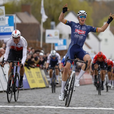 Foto zu dem Text "Merlier gewinnt Nokere Koerse mit Bouhanni als Vorbild"