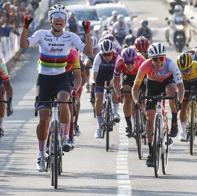 Foto zu dem Text "Balsamo beißt sich bergauf fest und holt die Trofeo Binda"